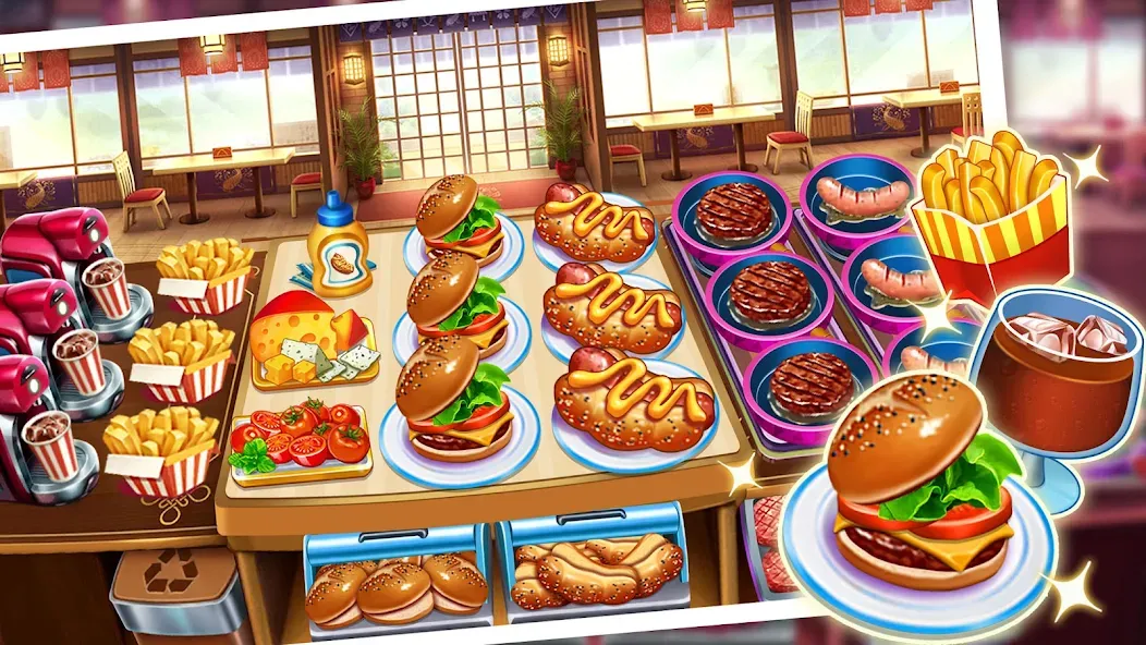 Food Game Crazy Super Chef  [МОД Unlimited Money] Screenshot 4