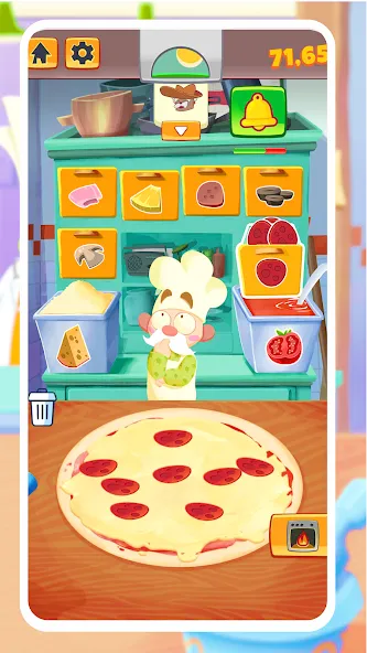 Pizza Maker - Cooking Games (Пицца Мейкер)  [МОД Menu] Screenshot 2