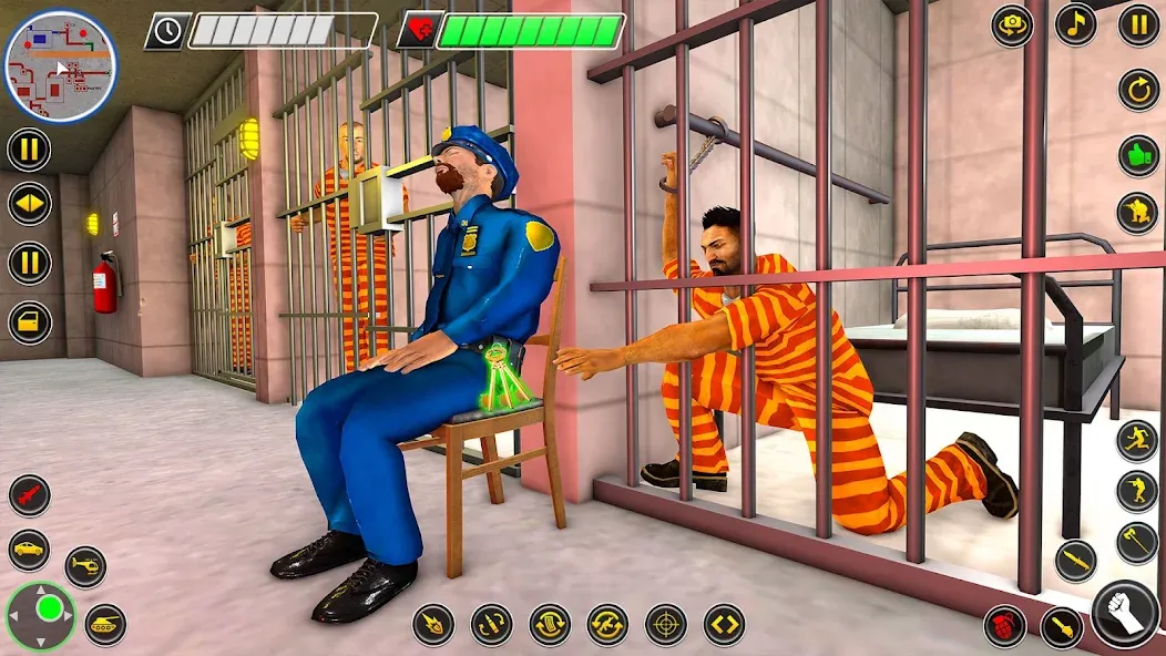 Grand Jail Prison: Escape Game (Гранд Джейл Призон)  [МОД Бесконечные деньги] Screenshot 1