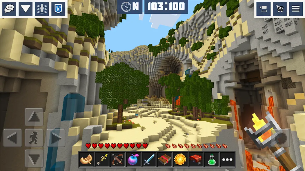 Block Craft World:Planet Craft  [МОД Unlocked] Screenshot 4