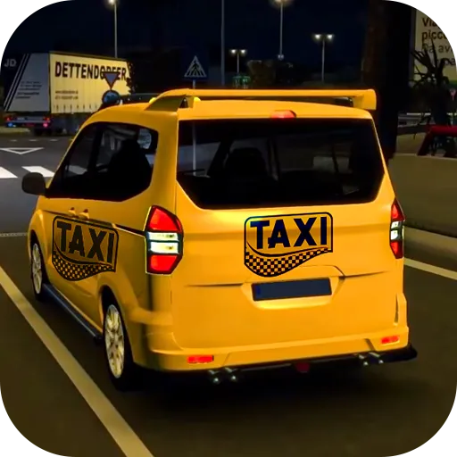 US Taxi Game 2023-Taxi Driver  [МОД Все открыто] Screenshot 1