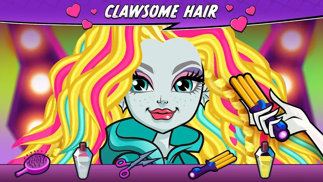 Monster High™ Beauty Salon (Монстер Хай)  [МОД Бесконечные деньги] Screenshot 2