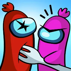 Взлом Sausage Wars.io  [МОД Unlimited Money] - полная версия apk на Андроид