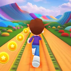 Взлом Subway Craft: Fun Runner (Фан Раннер)  [МОД Много монет] - последняя версия apk на Андроид