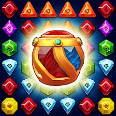 Взлом Jewel Ancient Pyramid Treasure  [МОД Все открыто] - стабильная версия apk на Андроид