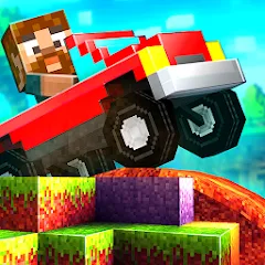 Скачать взломанную Blocky Roads (Блоки Роадс)  [МОД Меню] - последняя версия apk на Андроид