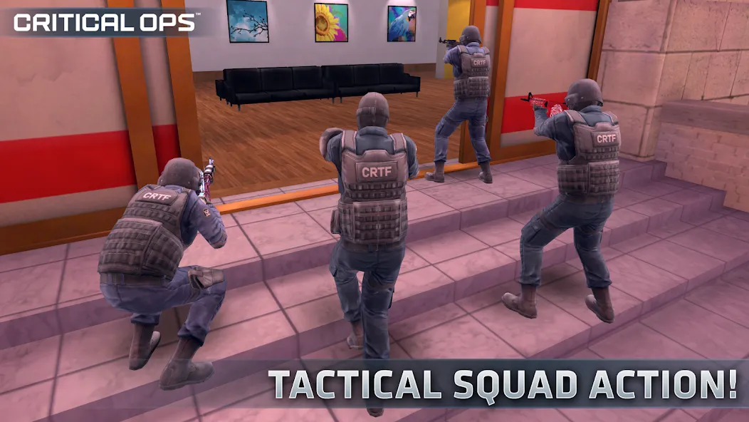 Critical Ops: Multiplayer FPS (Критикал Опс)  [МОД Menu] Screenshot 1