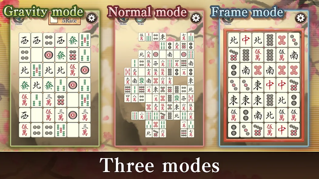 Mahjong Puzzle Shisensho (Маджонг Пазл Шисеншо)  [МОД Меню] Screenshot 1