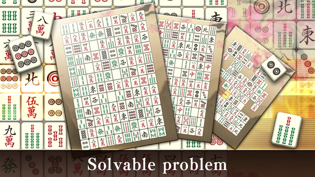 Mahjong Puzzle Shisensho (Маджонг Пазл Шисеншо)  [МОД Меню] Screenshot 2