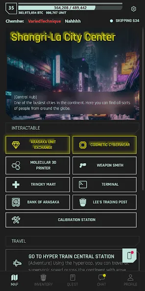 CyberCode Online -Text MMORPG (СайберКод Онлайн)  [МОД Unlimited Money] Screenshot 4