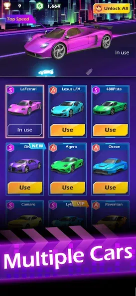 Beat Racing (Бит Рейсинг)  [МОД Menu] Screenshot 5