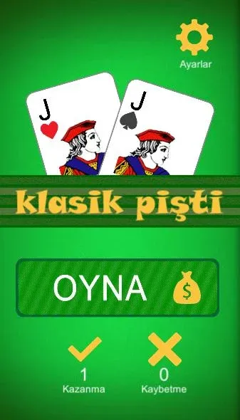 Klasik Pişti İnternetsiz  [МОД Много денег] Screenshot 2