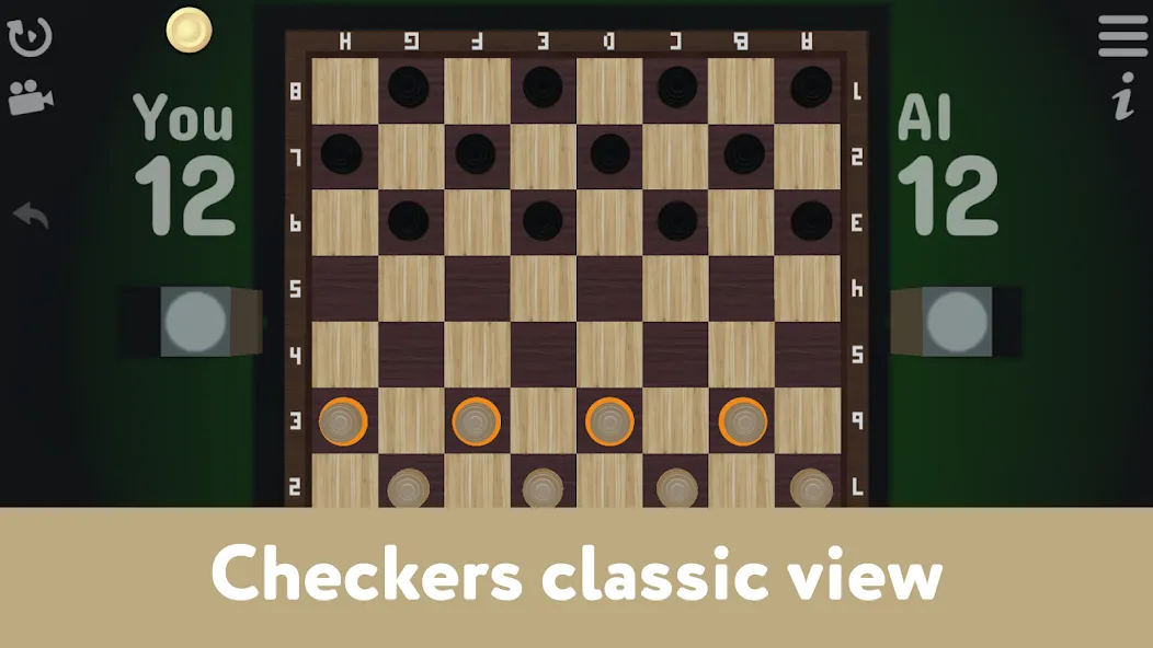 Checkers for two - Draughts  [МОД Меню] Screenshot 1