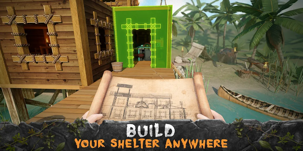 Survival Island: Survivor EVO (Сурвайвал айленд)  [МОД Много монет] Screenshot 1
