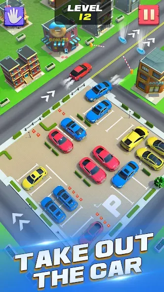 Unblock It Car Puzzle Game (Паркинг Джам Разблокировать)  [МОД Бесконечные деньги] Screenshot 1