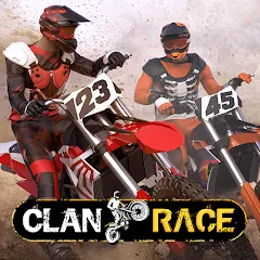 Скачать взлом Clan Race: PVP Motocross races (Клан Рейс)  [МОД Все открыто] - последняя версия apk на Андроид