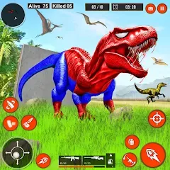 Скачать взлом Real Dino Hunter 3D Gun Games (Уайлд Динозавр Хантер Ган Геймс)  [МОД Много денег] - последняя версия apk на Андроид