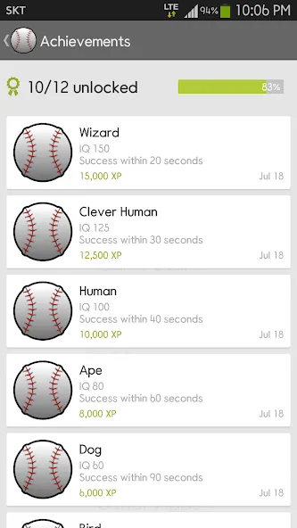 IQ Baseball - Number Puzzle (АйКью Бейсбол)  [МОД Unlimited Money] Screenshot 5