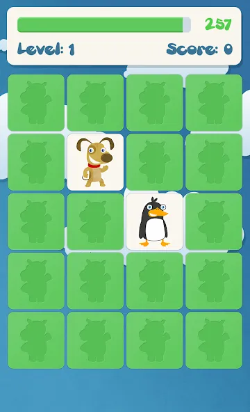 Animals memory game for kids  [МОД Меню] Screenshot 4