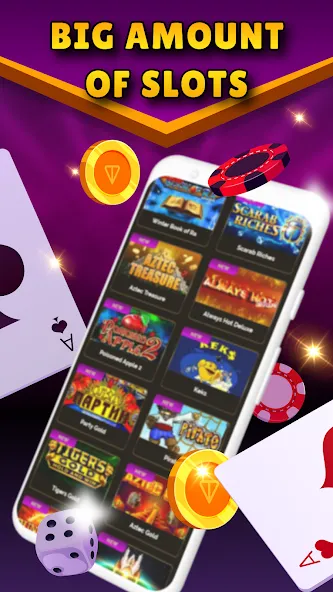 Slot Machines: Casino Slots  [МОД Все открыто] Screenshot 3