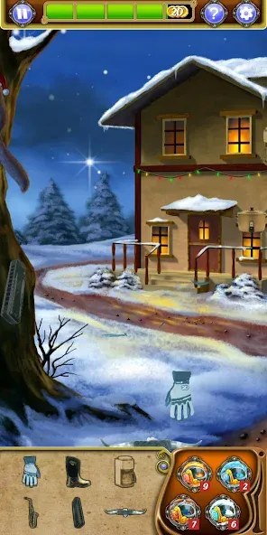 Hidden Object: Winter Wonder (Хидден Объект)  [МОД Много монет] Screenshot 3