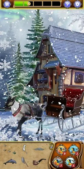 Hidden Object: Winter Wonder (Хидден Объект)  [МОД Много монет] Screenshot 5