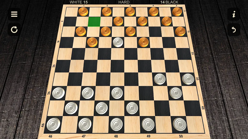 Checkers - Two player  [МОД Бесконечные деньги] Screenshot 2