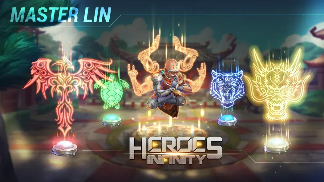 Heroes Infinity: Super Heroes (Хироуз Инфинити)  [МОД Menu] Screenshot 4