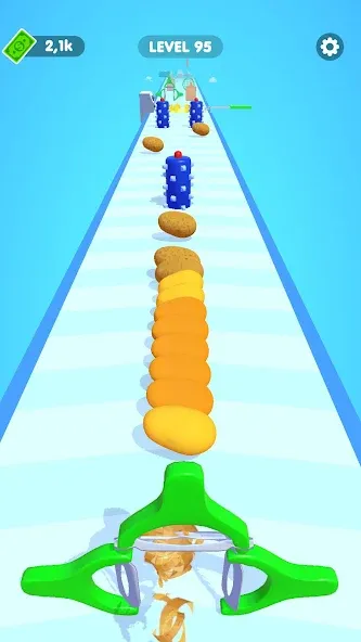 Potato Rush (Потейто Раш)  [МОД Много денег] Screenshot 1