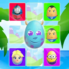 Взломанная Surprise Eggs Memory (Сюрприз Яйца Мемо)  [МОД Unlocked] - стабильная версия apk на Андроид