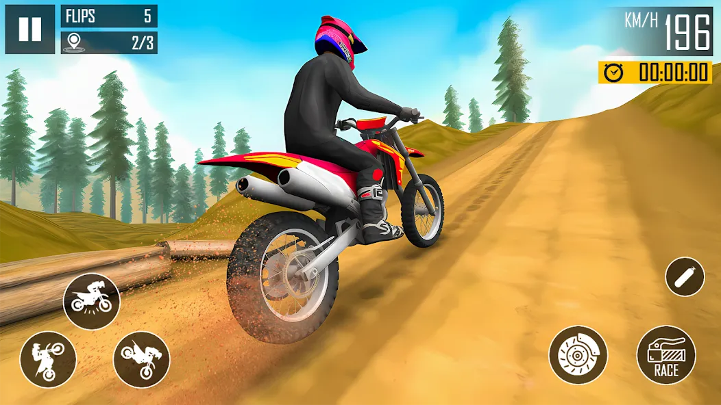 Ultimate Bike Stunt: Bike Game (Ультимейт Байк Стант)  [МОД Menu] Screenshot 5