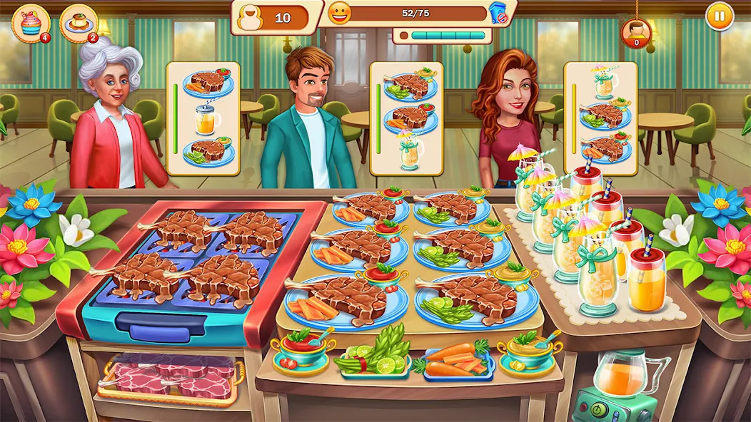 Food Cooking: Chef Restaurant  [МОД Меню] Screenshot 2