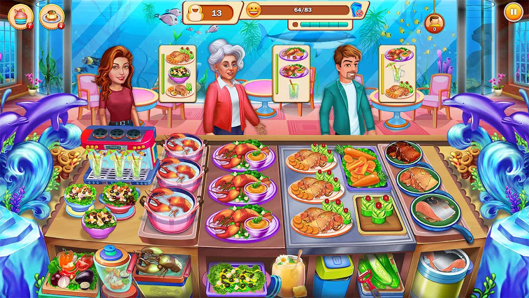 Food Cooking: Chef Restaurant  [МОД Меню] Screenshot 4