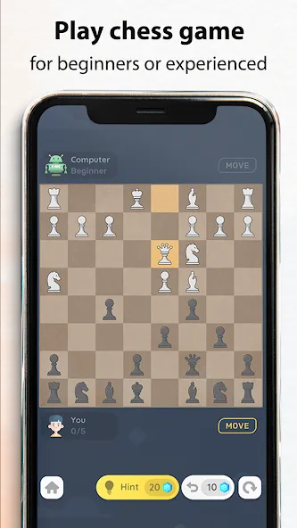 Chess: Classic Board Game  [МОД Бесконечные монеты] Screenshot 4