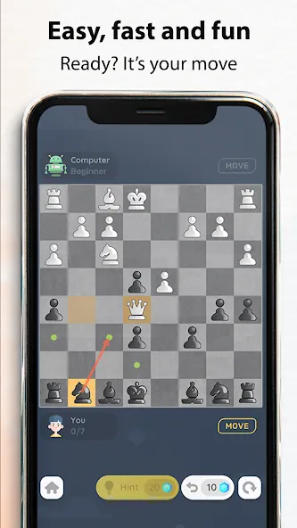 Chess: Classic Board Game  [МОД Бесконечные монеты] Screenshot 5