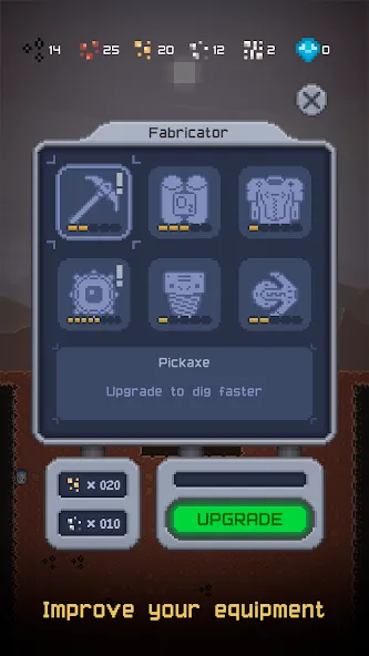 Dig Odyssey: Cosmic Miner (Диг Одиссей)  [МОД Menu] Screenshot 3