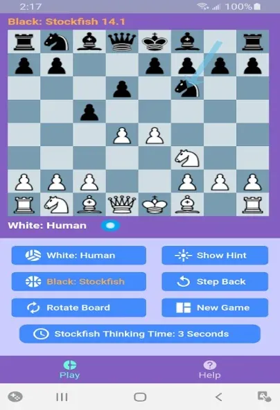 Chess With Stockfish 16  [МОД Много денег] Screenshot 1