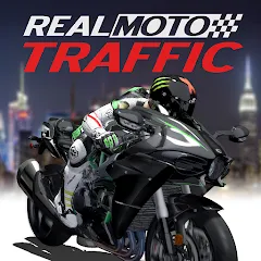 Взломанная Real Moto Traffic (Реал Мото Трафик)  [МОД Бесконечные деньги] - стабильная версия apk на Андроид