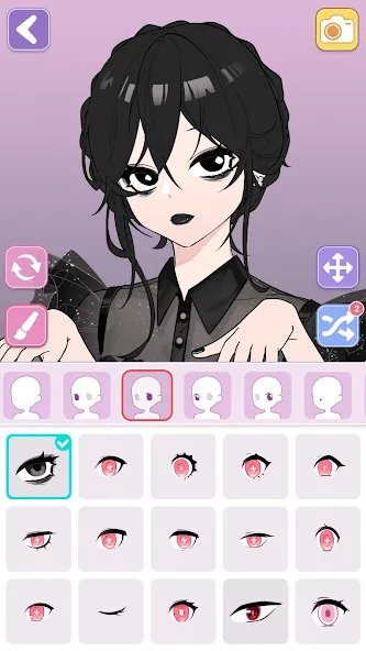 Vlinder Avatar Maker: dress up  [МОД Много монет] Screenshot 5