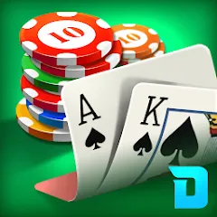 Взлом DH Texas Poker - Texas Hold'em (ДХ Техас Покер)  [МОД Все открыто] - последняя версия apk на Андроид