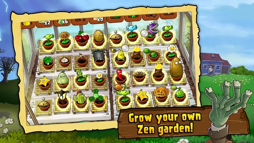 Plants vs. Zombies™  [МОД Бесконечные монеты] Screenshot 2