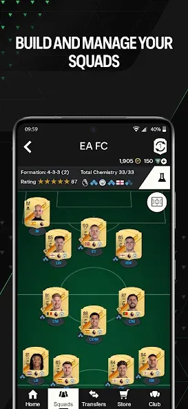 EA SPORTS FC™ 24 Companion (ИЭ СПОРТС ФИФА 23 Компаньон)  [МОД Бесконечные деньги] Screenshot 3