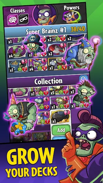 Plants vs. Zombies™ Heroes  [МОД Бесконечные деньги] Screenshot 2