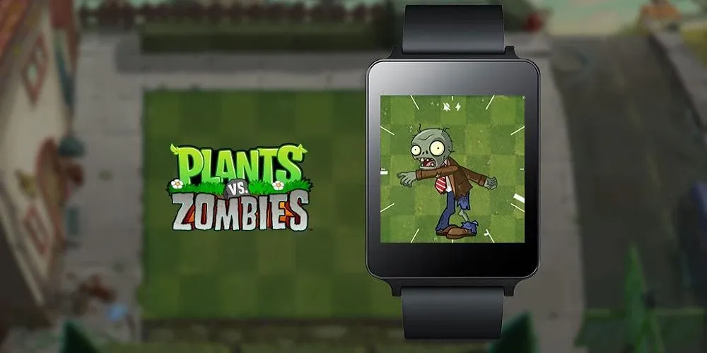 Plants vs. Zombies™ Watch Face  [МОД Бесконечные монеты] Screenshot 2