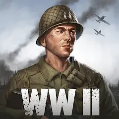 Взлом World War 2: Shooting Games (Вторая мировая война)  [МОД Много монет] - полная версия apk на Андроид