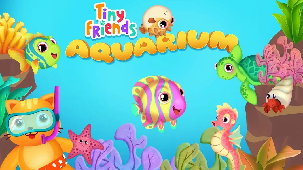 Baby Aquarium - Fish game  [МОД Unlimited Money] Screenshot 4