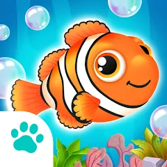 Скачать взлом Baby Aquarium - Fish game  [МОД Unlimited Money] - стабильная версия apk на Андроид