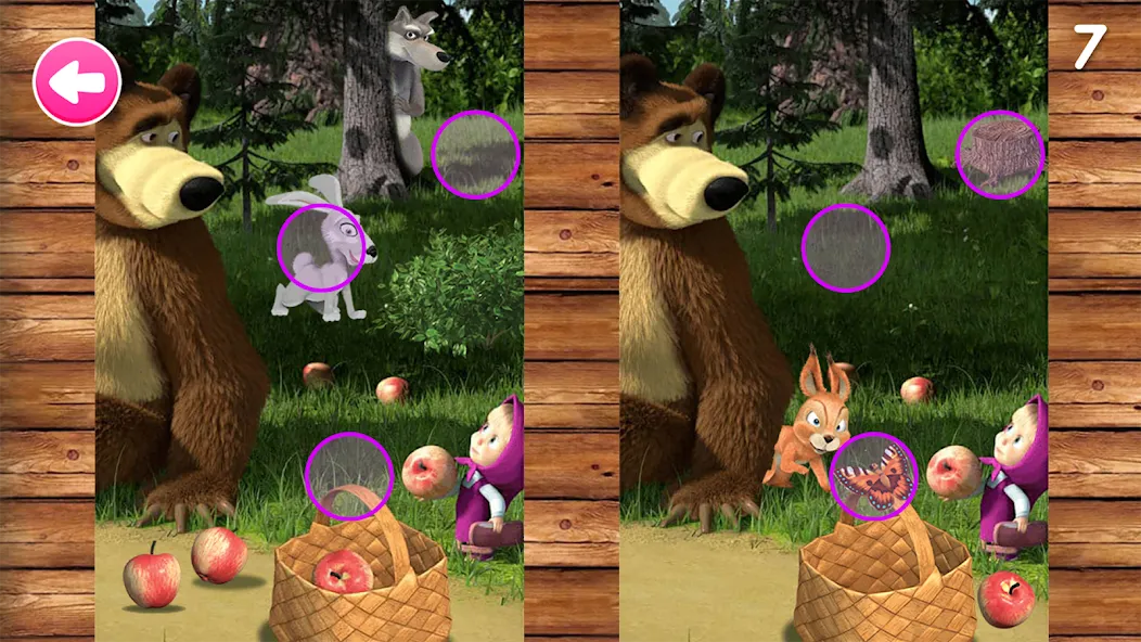 Masha and the Bear Educational  [МОД Menu] Screenshot 4