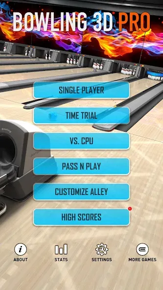 Bowling 3D Pro (Боулинг 3D Про)  [МОД Unlocked] Screenshot 4