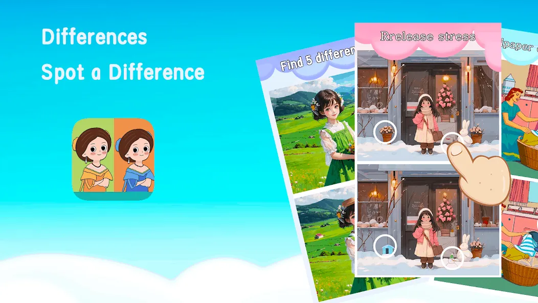 Differences: Spot a Difference (Диференсес)  [МОД Unlimited Money] Screenshot 5